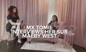 Mx Tomie Interviews Maeby West