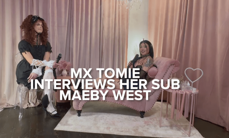 Mx Tomie Interviews Maeby West