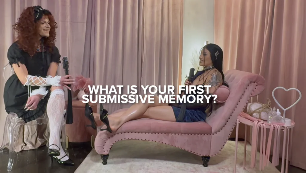 Mx Tomie asks Maeby West about their first submissive memory
