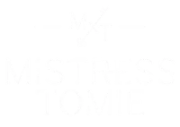 mx tomie logo in white